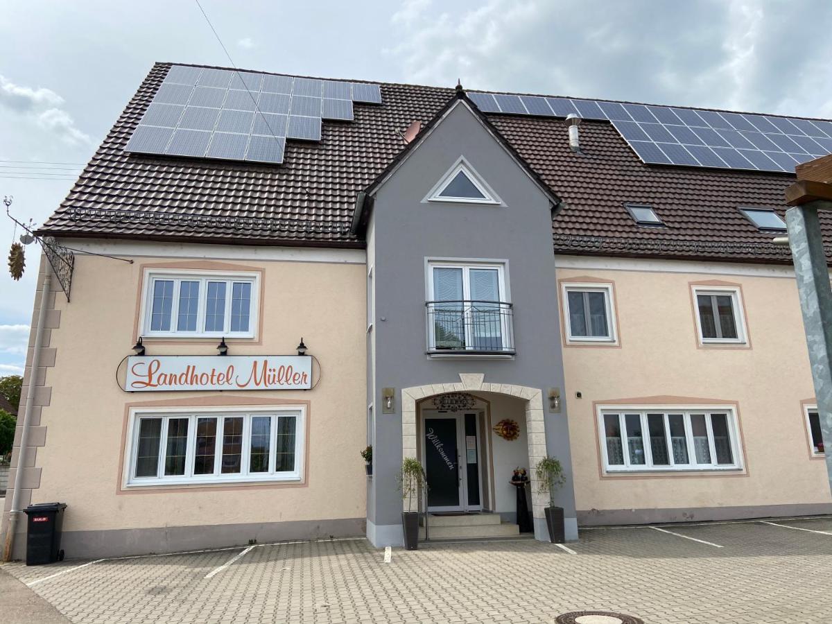 Landhotel Mueller Im Donautal Tapfheim Extérieur photo